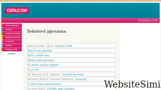 cuspajz.com Screenshot