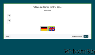 customercontrolpanel.de Screenshot