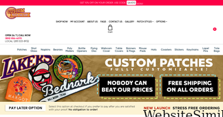 custompatchfactory.com Screenshot