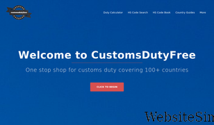 customsdutyfree.com Screenshot