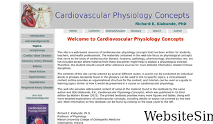cvphysiology.com Screenshot