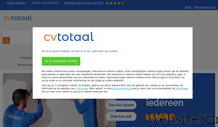 cvtotaal.nl Screenshot