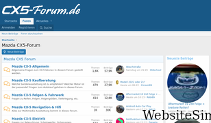 cx5-forum.de Screenshot