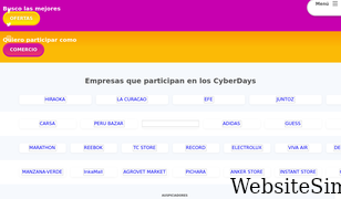cyberdays.pe Screenshot