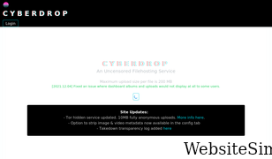 cyberdrop.me Screenshot