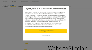 cyberfolks.pl Screenshot