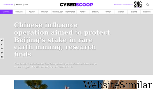 cyberscoop.com Screenshot