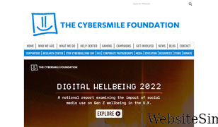 cybersmile.org Screenshot