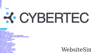 cybertec-postgresql.com Screenshot