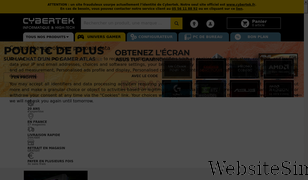 cybertek.fr Screenshot