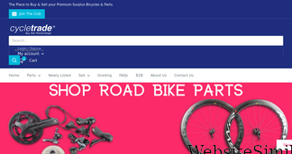 cycletrade.co.uk Screenshot