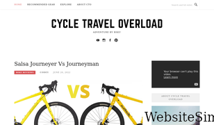 cycletraveloverload.com Screenshot