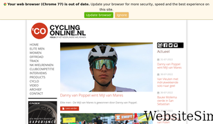 cyclingonline.nl Screenshot