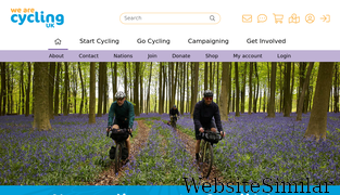 cyclinguk.org Screenshot