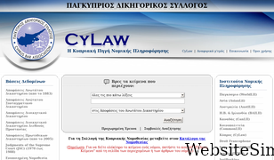 cylaw.org Screenshot
