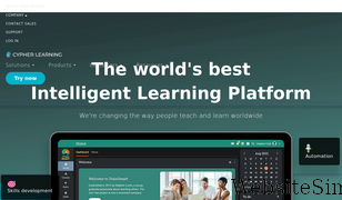 cypherlearning.com Screenshot