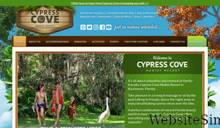 cypresscoveresort.com Screenshot