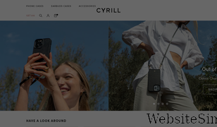 cyrill.com Screenshot