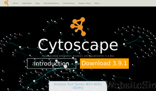 cytoscape.org Screenshot