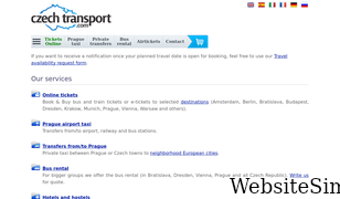 czech-transport.com Screenshot