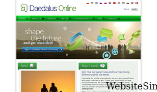 daedalusonline.eu Screenshot