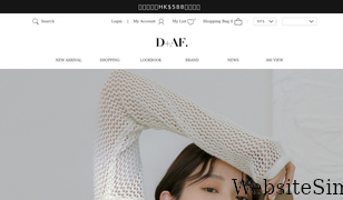 daf-shoes.com Screenshot