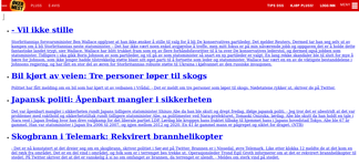 dagbladet.no Screenshot