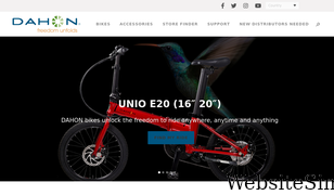 dahon.com Screenshot