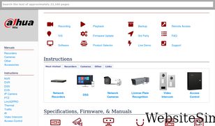 dahuawiki.com Screenshot