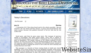 daily-devotions.net Screenshot