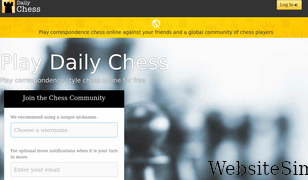 dailychess.com Screenshot