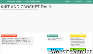 dailycrochet.com Screenshot