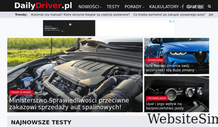 dailydriver.pl Screenshot