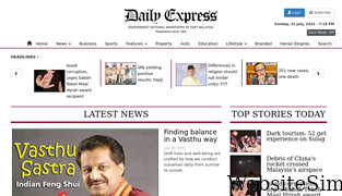 dailyexpress.com.my Screenshot
