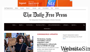 dailyfreepress.com Screenshot
