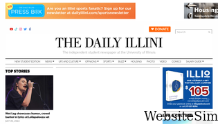 dailyillini.com Screenshot