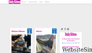 dailykitten.com Screenshot
