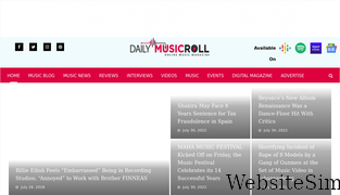 dailymusicroll.com Screenshot