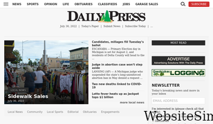 dailypress.net Screenshot
