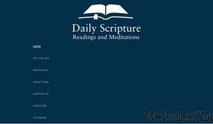 dailyscripture.net Screenshot