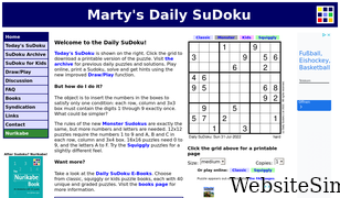 dailysudoku.com Screenshot