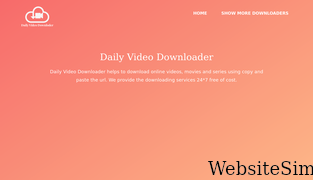 dailyvideodownloader.com Screenshot