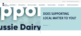 dairy.com.au Screenshot