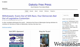dakotafreepress.com Screenshot