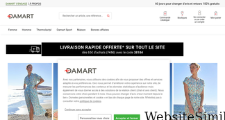 damart.fr Screenshot