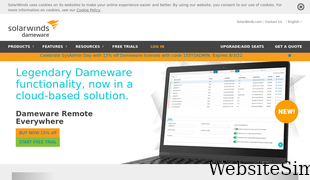 dameware.com Screenshot