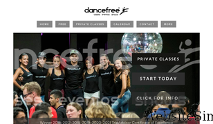 dancefree.com.co Screenshot