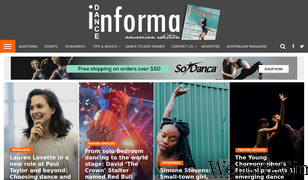 danceinforma.com Screenshot