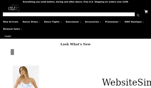 dancewearcorner.com Screenshot