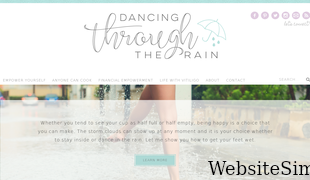 dancingthroughtherain.com Screenshot